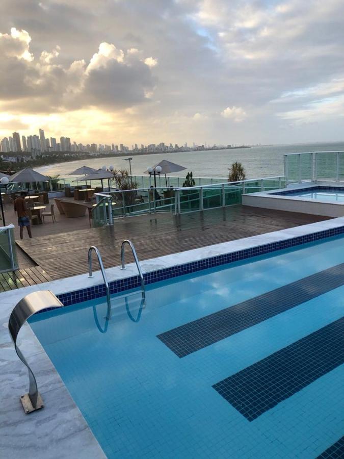 Flat Beira-Mar Blue Sunset Apartment Joao Pessoa Bagian luar foto